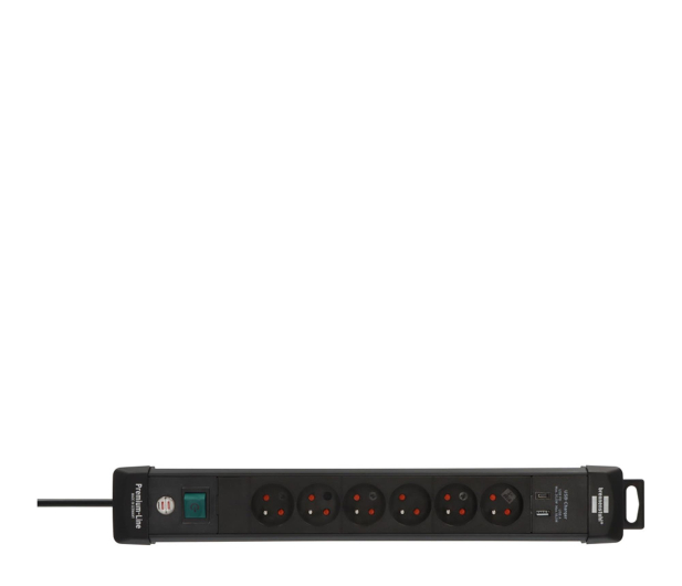 BRENNENSTUHL LISTWA ZASILAJĄCA "PREMIUM-LINE" 6GN 3M USB-C PD 30W USB-A - 1326707 - zdjęcie 3